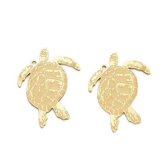 201 подвески из нержавеющей стали, очарование морской черепахи