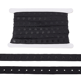 Лента с кнопками, лента из полиэстера для шитья поделок, с картой дисплея 1pc картона