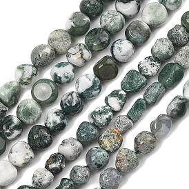 Натурального дерева агат бисер нитей, самородки