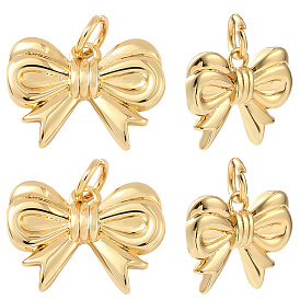12 латунные подвески шт., бантом прелести, с целью перехода в кольце