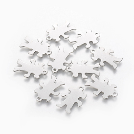 Pendentifs en acier inoxydable, humaine
