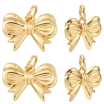 12 латунные подвески шт., бантом прелести, с целью перехода в кольце