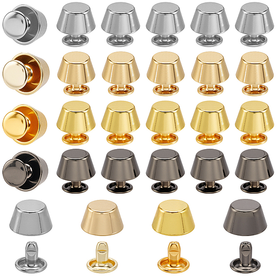 60 шт. 4 цвета сплава сумки ножки, гриб