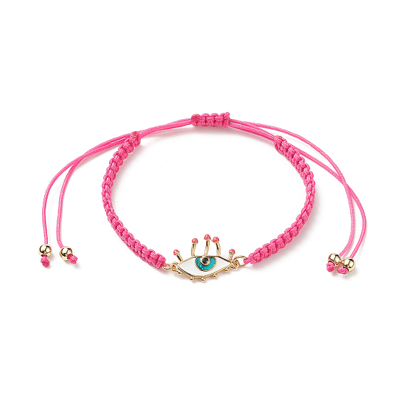 Brass Eye Link Bracelet for Women