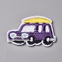 Computerized Embroidery Cloth Iron on/Sew on Patches, Costume Accessories, Appliques, for Backpacks, Clothes, Taxi