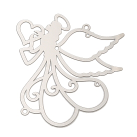 201 Stainless Steel Laser Cut Angel Chandelier Component Links