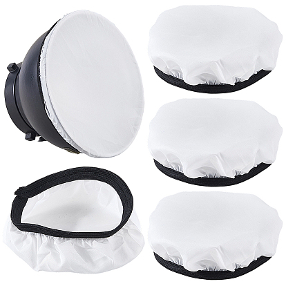 Круглый тканевый чехол для фотолампы