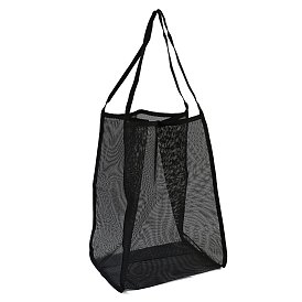 Polyester Mesh Beach Bag, with Handle Mesh Beach Tote Bag Reusable Mesh Shopping Bag, for Travel Toys or Laundry