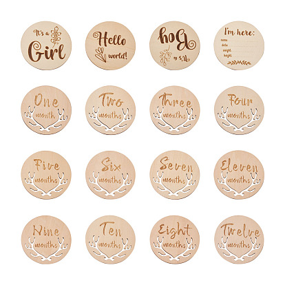 Карты вехи липы, со словом, плоско-круглые