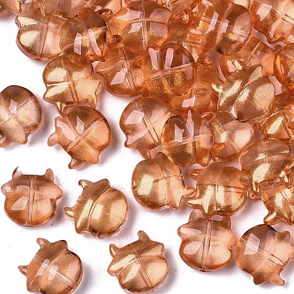 Прозрачные брызги, окрашенные распылением, с блеском порошок, корова