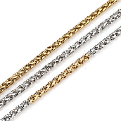 304 из нержавеющей стали цепи пшеницы, несварные, ионное покрытие (ip), с катушкой