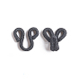 Cloth Clover Brass Buckles, Sewing Hooks and Eyes Closure, for Bra Clothing Trousers Skirt Sewing DIY Craft