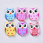 Handmade Polymer Clay Cabochons, Polymer Clay Slices for Resin Crafts & DIY Projects, Owl