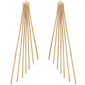 10шт. латунная цепочка кисточка большие подвески