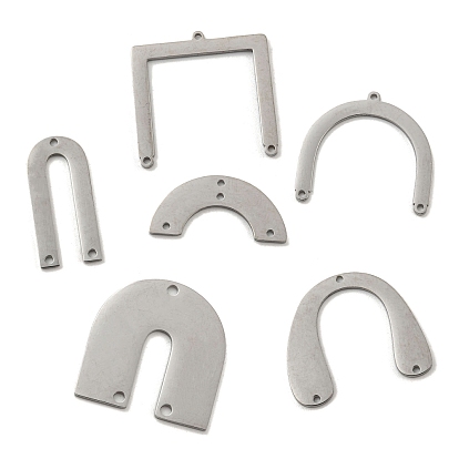 304 нержавеющей стали ссылки люстра компонент, лазерная резка, форма арки