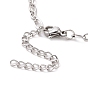 304 Stainless Steel Figaro Chain Bracelet for Men Women