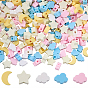 300 бусины из полимерной глины ручной работы., луна/звезда/облако