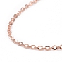 925 Sterling Silver Beadable Necklaces, Cable Chains Necklace for Women