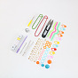 DIY embroidery material package wool knitting cross stitch tool accessories set marker buckle 57-piece box set