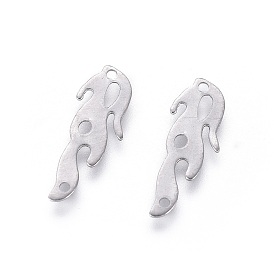 201 из нержавеющей стали филигранные столяры ссылки, пламя