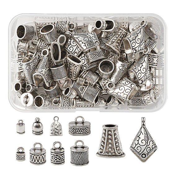 Концы / терминаторы шнуров из сплава тибетского стиля