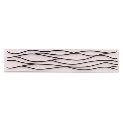 Transparent Plastic Embossing Template Folders, For DIY Scrapbooking/Photo Album Decorative/Embossed Paper, Stamp Sheets, Black