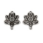 Подвески из сплава в тибетском стиле, ссылка на цветок лотоса
