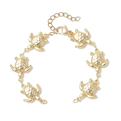 Океан 304 изготовление браслета из нержавеющей стали с цепочкой в виде черепахи, с 304 из нержавеющей стали Lobster Claw застежками