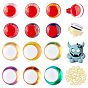 24 шт. 12 стили, смоляные, безопасные, для поделок, глаза, для поделок куклы игрушки кукольные плюшевые животные изготовление