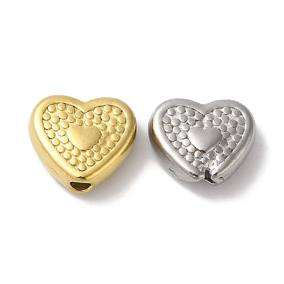 304 из нержавеющей стали бусы, сердце