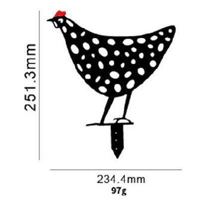 Этикетки железного завода, для семян в горшках травы цветы овощи, петух