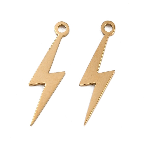 304 подвески из нержавеющей стали, молнии, ионное покрытие (ip)