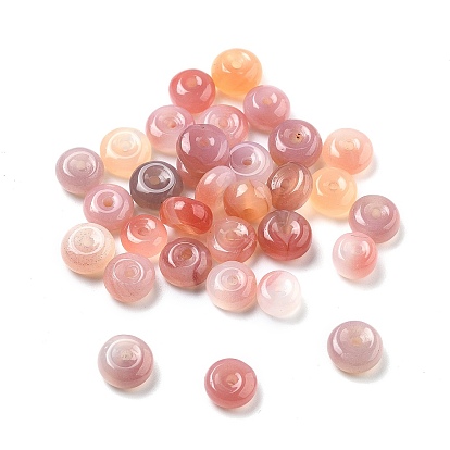 Природных бисера агат, рондель