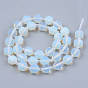 Opalite Beads Strands, Round, Faceted