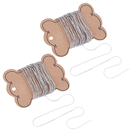 20m 304 цепи из нержавеющей стали с бостонскими звеньями, пайки, с карточной бумагой