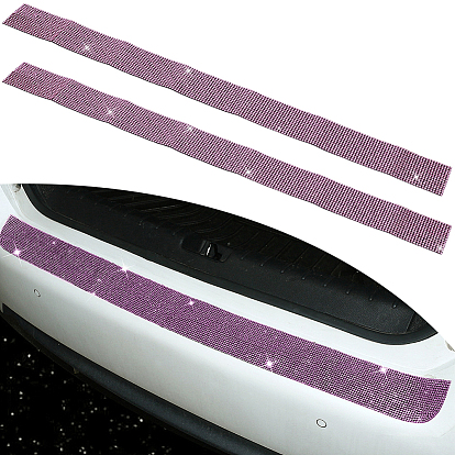 2шт. смоляные стразы, клейкие противоскользящие наклейки на автомобильные двери