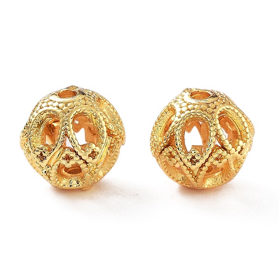 Стойки обшивки латунные бусины, без кадмия и без свинца, полый круглый со слезинкой