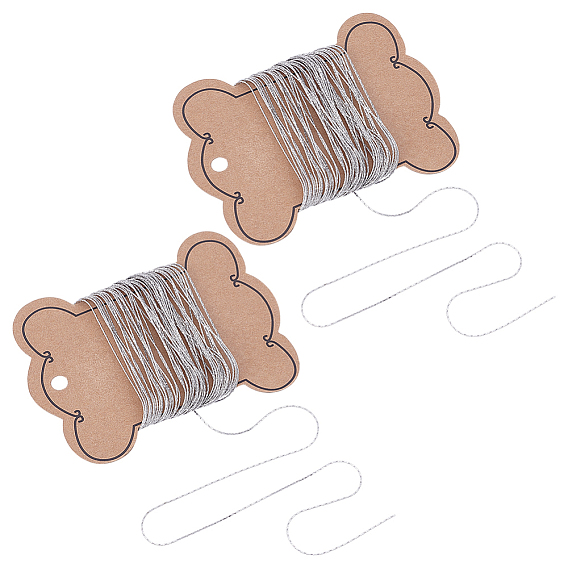 20m 304 цепи из нержавеющей стали с бостонскими звеньями, пайки, с карточной бумагой