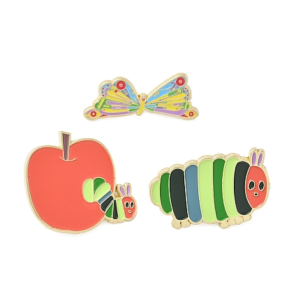 Эмалевые булавки, булавки для лацканов из сплава для одежды рюкзака