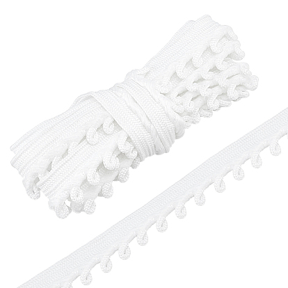 10M Polyester Lace Trim, for Doll Clothes, Sewing Craft Supplies