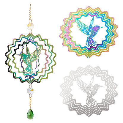 2 шт. 2 цвета 201 соединительные элементы/звенья из нержавеющей стали, цветок с полой птицей, гравированные металлические украшения