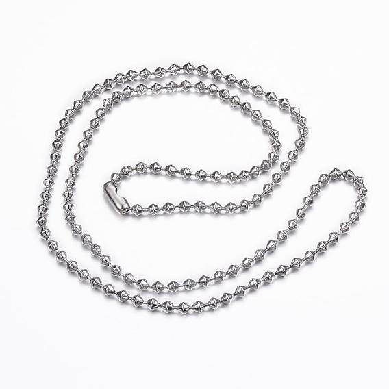 304 Stainless Steel Chain Necklaces