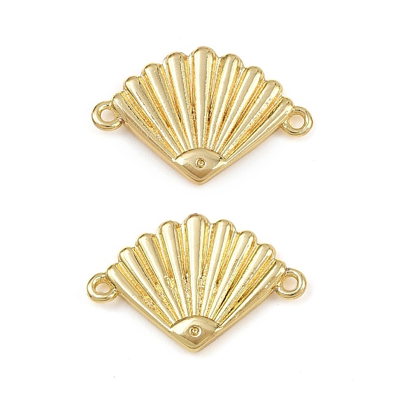 Подвески-соединители в форме латунной ракушки, долговечный, без кадмия и без свинца, стойки покрытие