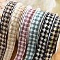 9M Polyester Tartan Ribbons, Garment Accessories, Gift Packaging