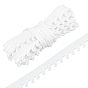 10M Polyester Lace Trim, for Doll Clothes, Sewing Craft Supplies