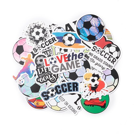 Waterproof Self Adhesive Paper Stickers, for Suitcase, Skateboard, Refrigerator, Helmet, Mobile Phone Shell