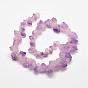 Natural Amethyst Bead Strands, Nuggets