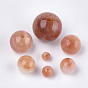 Acrylic Beads, Imitation Gemstone Style, Round