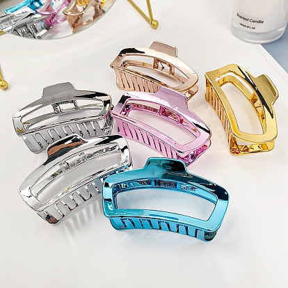 Rectangle Plastic Large Claw Hair Clips, for Women Girl Thick Hair