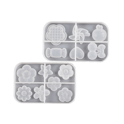 DIY Silicone Cabochon Molds, Resin Casting Molds, Flower/Candy